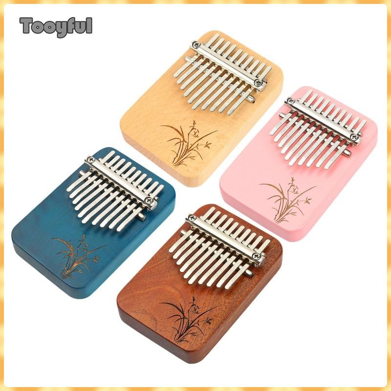 Gỗ Mbira Với 10 Ghi Chú Người Mới Bắt Đầu Mbira Nhạc Cụ Gỗ Ngón Tay Đàn Piano Mbira Mbira Nhạc Cụ Di