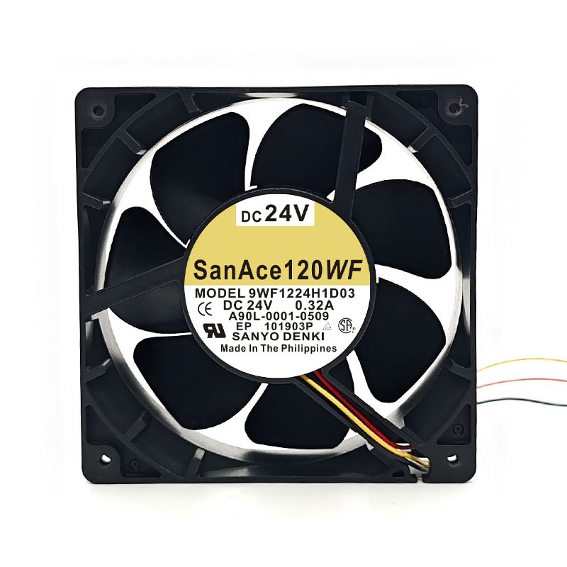 Quạt làm mát Sanyo 9WF1224H1D03 24V 0,32 A A90L0001-0509 Fenaco