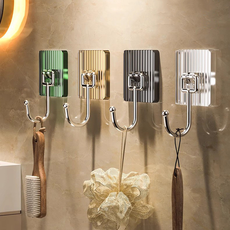 COD💐💐MÓC DÁN TƯỜNG SIÊU CHỊU LỰC Móc dán tường loại cao cấp chịu lực 20KG siêu dính treo đồ