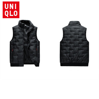  Áo vest Cotton ấm áp Uniqlo Áo vest nam không tay M-8XL 