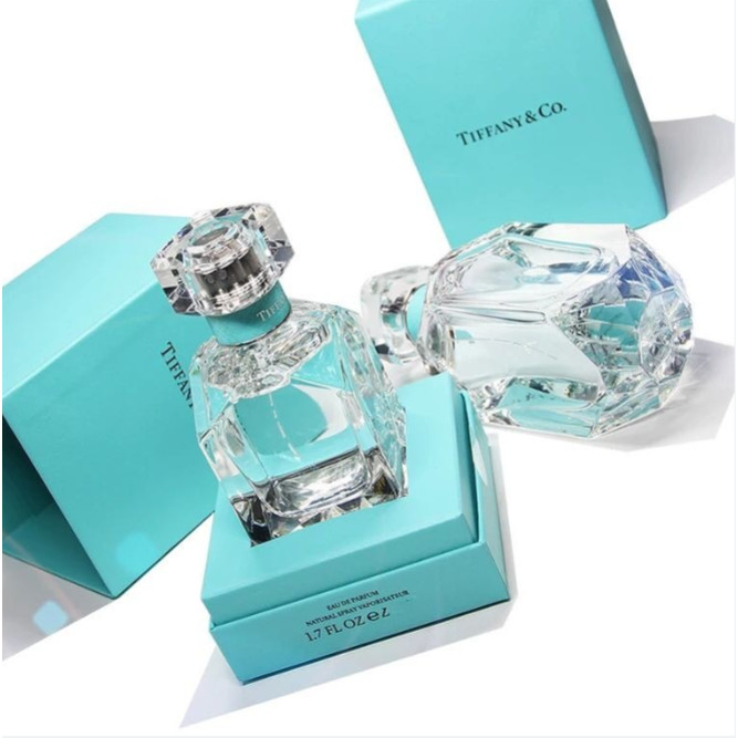 Nước hoa nữ Tiffany & Co Rose Gold Chai kim cương Nước hoa cô đặc trái cây hoa hồng 75ML
