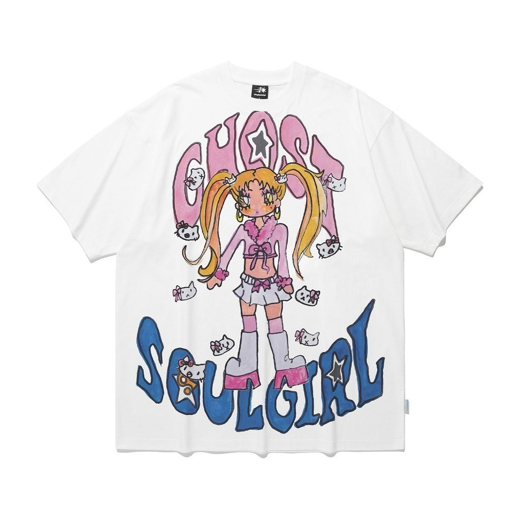 Kpop TWICE Nayeon Áo Thun Cotton Soulâm Hộcat In Hình Dễ Thương Áo Ngắn Tay Nam Nữ S-5XL