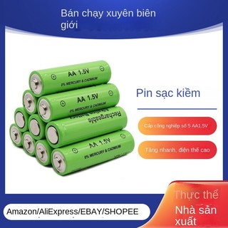 Pin sạc Alkaline cấp công nghiệp số Pin đồ chơi kiềm có thể sạc lại 5 AA 1.5V