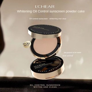 L CHEAR vàng làm trắng kem chống nắng bánh bột kiểm soát dầu giữ trang điểm Reki làm trắng kem chống nắng chống thấm nước chống mồ hôi