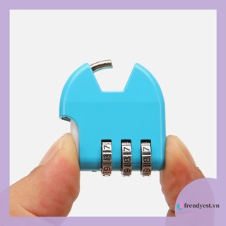 Khóa mật khẩu hành lý mã 3 chữ số Mini ngăn kéo Khóa mật khẩu chống trộm
