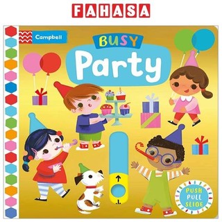Sách ngoại văn: Busy Party (Campbell Busy Books 50)