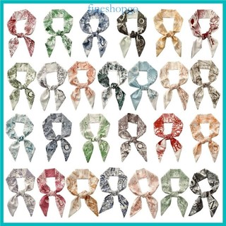 Khăn quàng cổ chữ mịn Khăn quàng cổ Khăn quàng cổ kiểu Pháp dài HairBand Satin Khăn quàng cổ Bandana