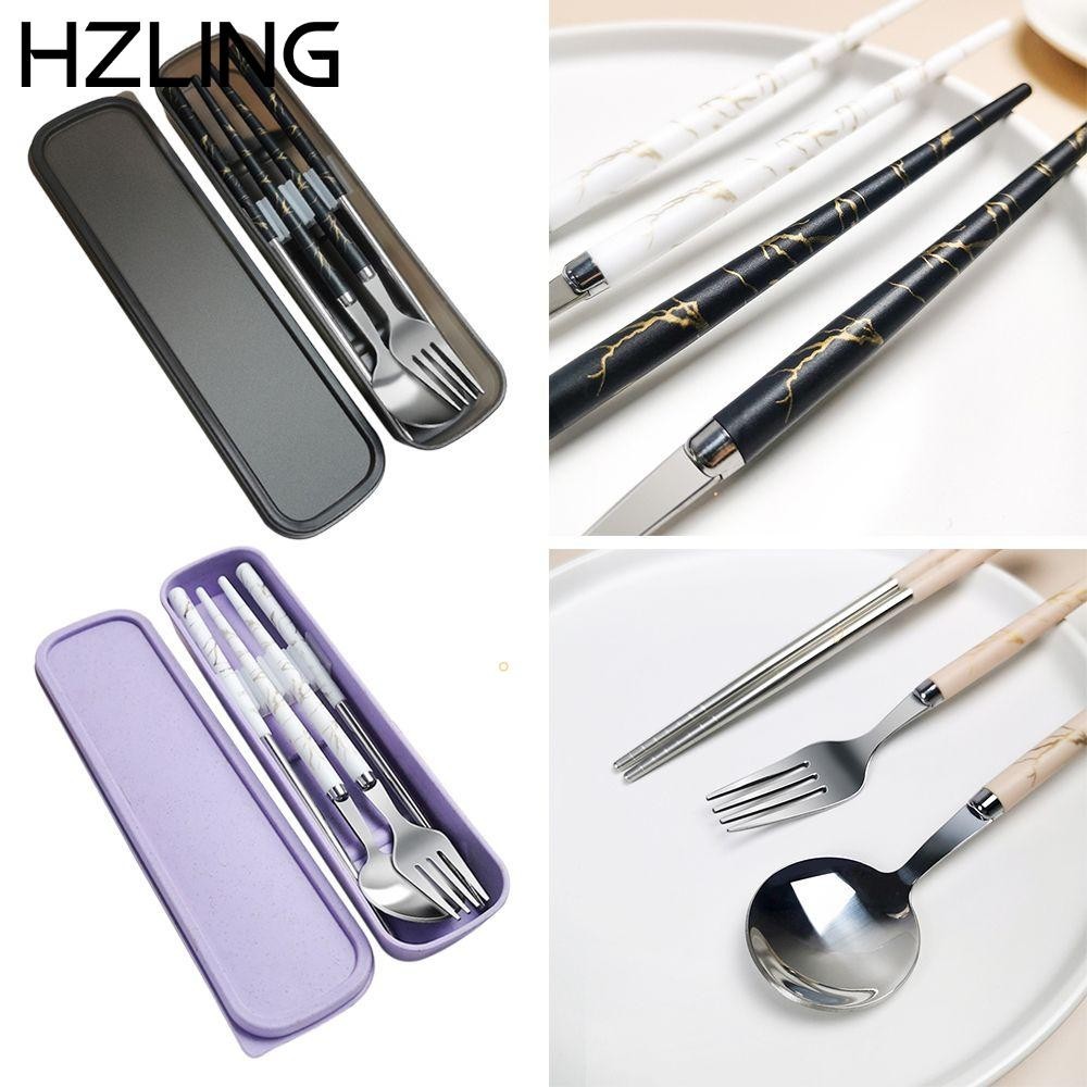 Bộ 3 Món Đũa & Muỗng & Nĩa Di Động Có Thể Tái Sử Dụng