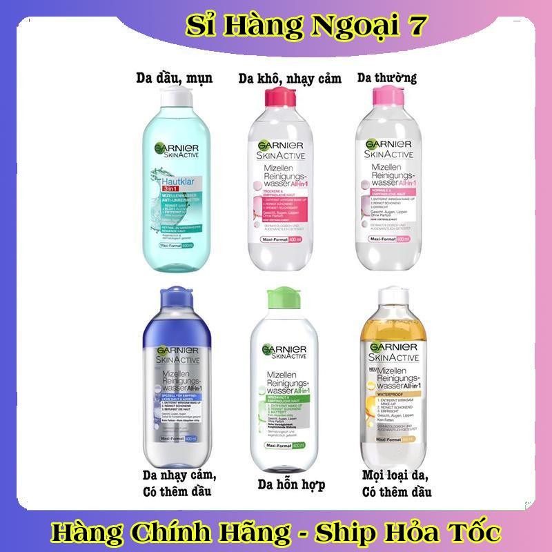 [auth] Nước tẩy trang Garnier chuẩn Đức [kèm Bill] [Hot] .