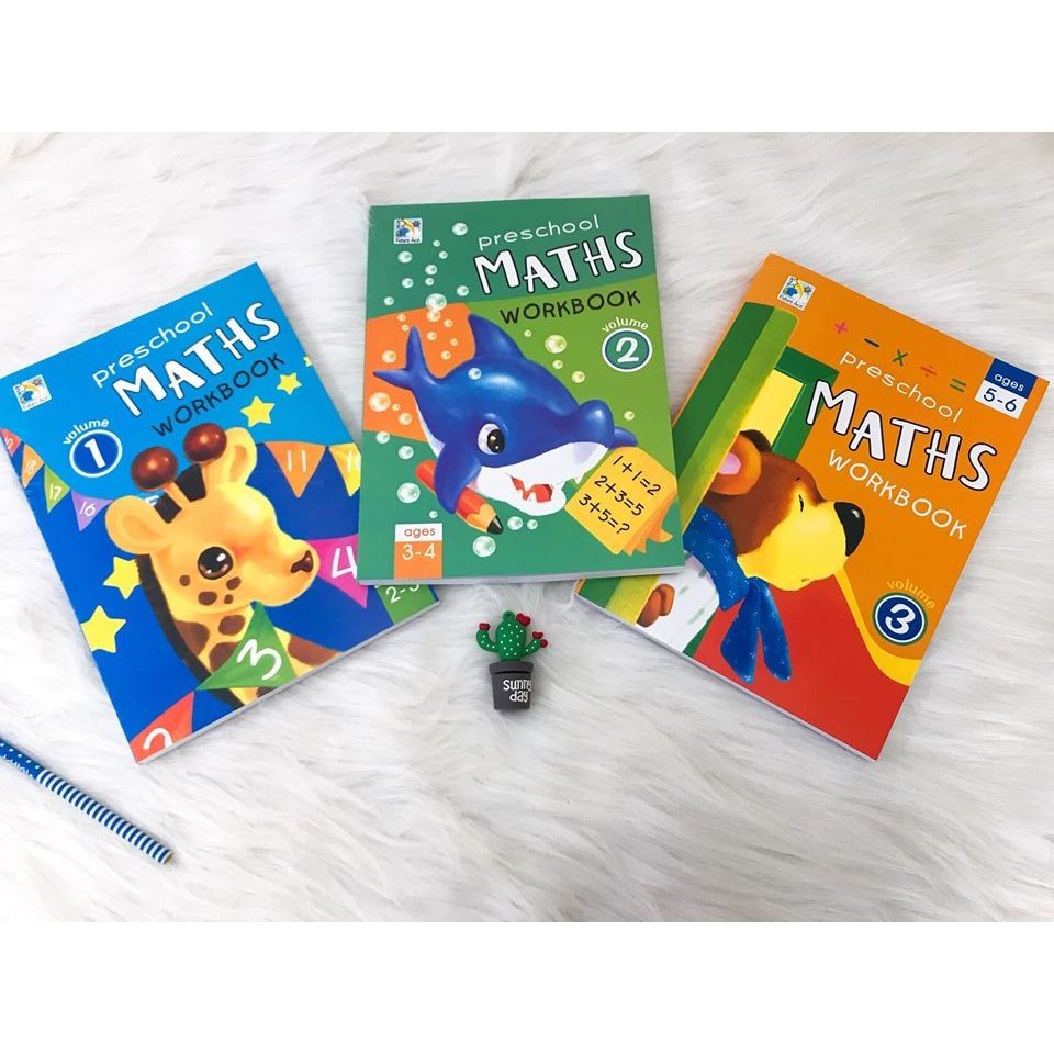 Toán Sing Preschool Maths - 3 cuốn