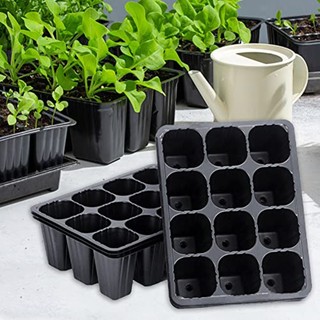 Practical Seed Starting Trays for Robust For Vegetable and Fruit Seedlings 10pcs