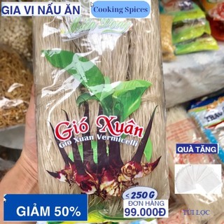 Miến dong Gió xuân không tẩy trắng 250gr - Hàng chuẩn