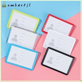 Amber1 Thẻ Đa Năng Thẻ Tên Y Tá Bác Sĩ Văn Phòng Trường Tên Huy Hiệu