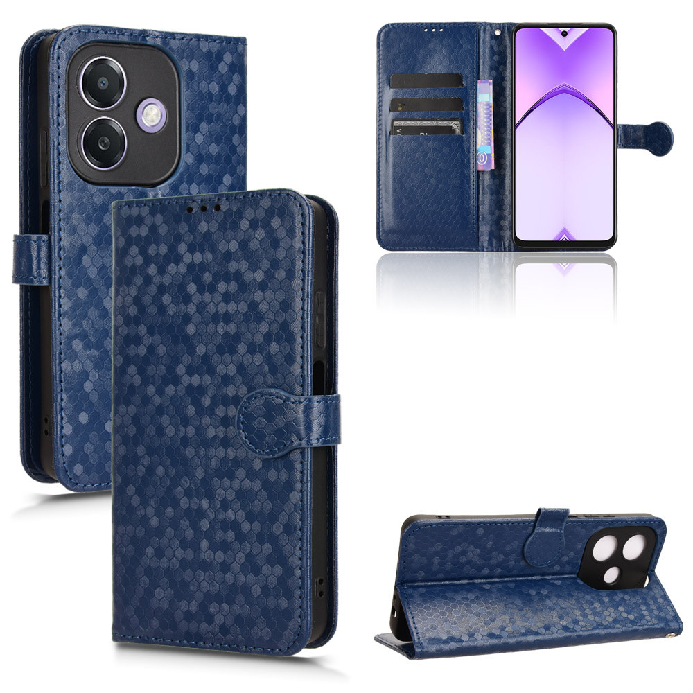 Dành Cho OPPO A3x Vỏ Da PU Sang Trọng Giá Đỡ OPPOA3X CPH2641 Ốp Lưng Lật Bảo Vệ Ví Đứng Giá Đỡ Vỏ Điện Thoại Di Động