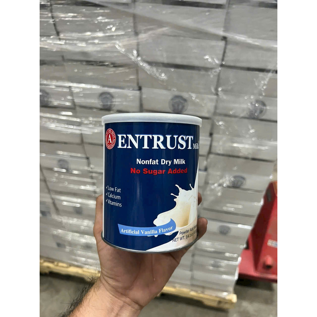 Sữa Entrust KHÔNG ĐƯỜNG dành cho người ti ểu đư ờng Entrust Milk 400g CỦA MỸ
