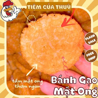  500G Bánh Gạo Nhật Mật Ong Bánh Gạo Mật Ong Đậm Vị đồ ăn vặt bánh Tiệm ăn vặt Thuỳ Bùi 