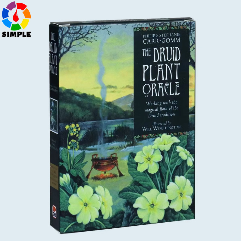 10.4*7.3cm The Druid Plant Oracle 36 Pcs Cards: Working with The Magical Flora of The Druid Traditio