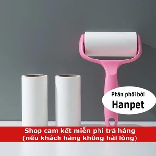  Cây lăn bụi đa năng làm sạch quần áo ga giường -sử dụng lõi giấy dạng con lăn bụi dùng để lăn dính 