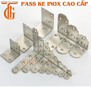 COMBO 10 cái BÁT KE VUÔNG GÓC INOX CAO CẤP, KE GÓC L,T TRONG VÀ NGOÀI CHO TỦ KỆ