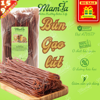  1KG Bún phở gạo lứt loại ngon mamfa Bún gạo lứt đỏ thực dưỡng, phở gạo lứt đỏ hỗ trợ giảm cân