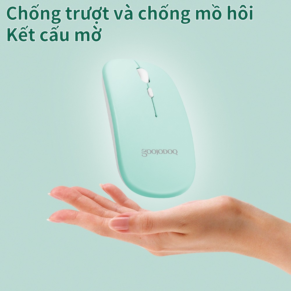 Chuột không dây Bluetooth 2 trong 1 Goojodoq Chế độ kép 2.4GHz | BigBuy360 - bigbuy360.vn