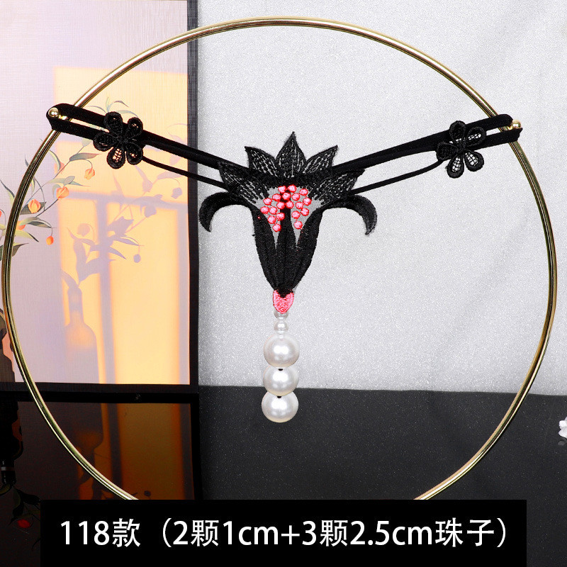 Bigsize Quần Lót Lọt Khe Sexy Nữ Cột Dây Lưng Thấp Ngọc Trai Quần Chíp Nữ Gợi Cảm Quyến Rũ | BigBuy360 - bigbuy360.vn