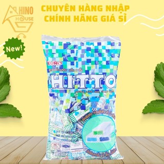 Kẹo Mềm Euro Hitto Bạc Hà 300g Túi 100 Viên Thái Lan Hương Vị Thơm Ngon Ngọt Nhẹ Bạc Hà The Mát - Hinohouse 