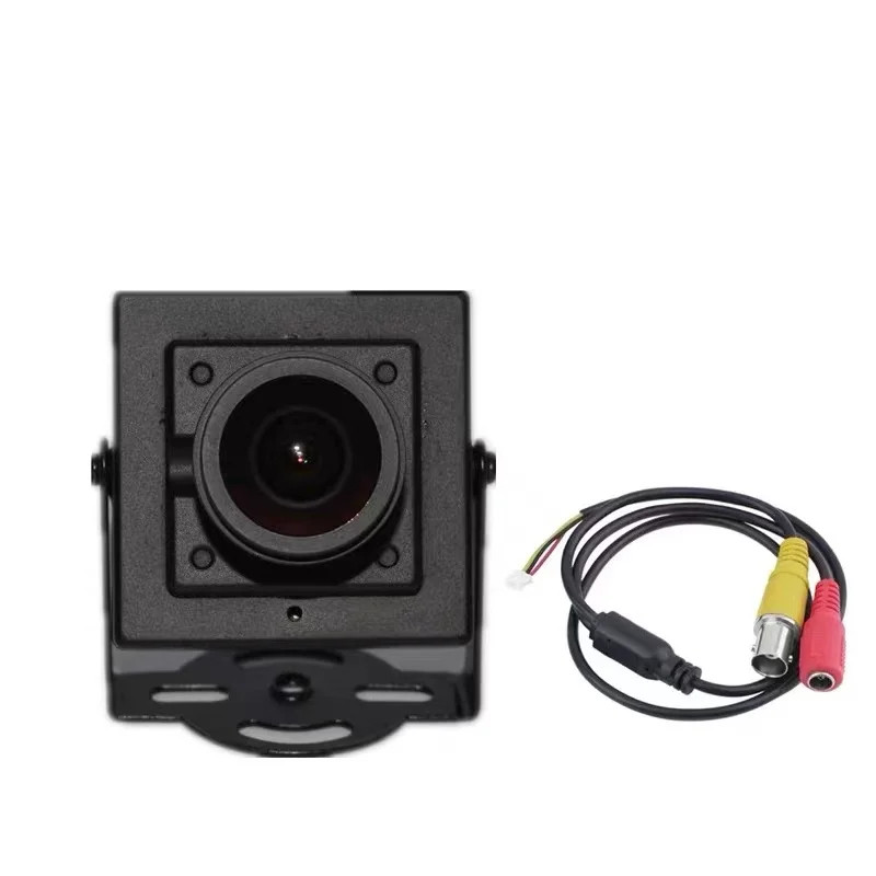 Camera ống kính góc nhìn rộng 4K 8MP 5MP 1.7mm 1000TVL màu Mini Camera Analog CVBS TV Camera