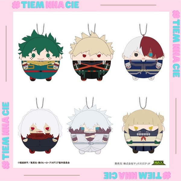 [Tiệm nhà Cie] [SẴN] GẤU FUWA NHÂN PHẨM MHA My Hero Academia Học Viện Siêu Anh Hùng VOL 7