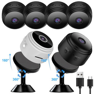   Hot  Camera Mini A9 HD 1080p Đầu Ghi Âm Video Máy Quay Video WiFi Giám Sát Không Dây Trong Nhà Bảo Vệ An Ninh Ngoài Trời Giám Sát Từ Xa Tầm Nhìn Ban Đêm Phát Hiện Chuyển Động Camare 