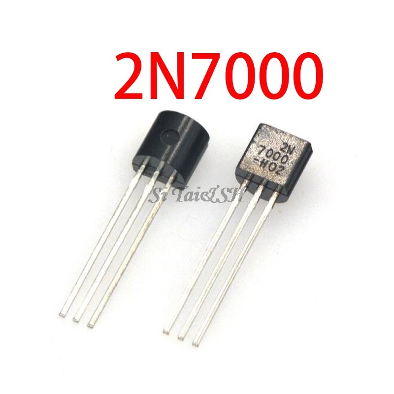 20 CHIẾC 2N7000 TO92 MOSFET Tín Hiệu Nhỏ 200 mAmps, 60 Volts N-Channel TO-92 Chính Hãng Và Mới