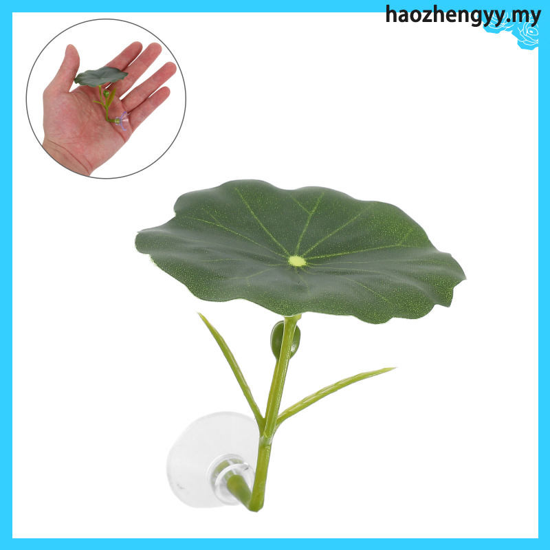 Flaoting Tank Trang Trí Betta Cá Võng Douyu Lotus Giường 6.50X5,80X5,40CM Xanh Abs haozhengy