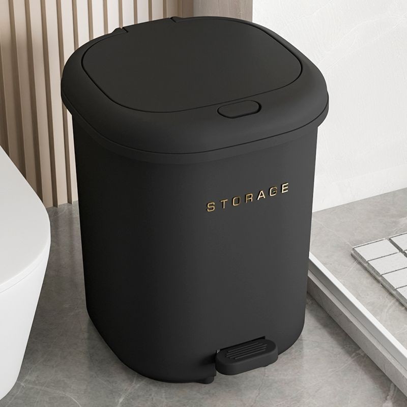 Household trash can, kitchen foot pedal, large capacity, bedroom, bathroom, living room, toilet tras