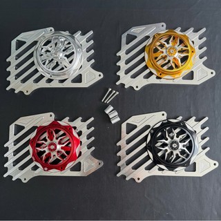 Che Két nước CNC lắp SH/ VARIO160, AB160, Lead  (4 val) _Có kèm quạt gió CNC tản nhiệt mẫu phi tiêu_ MS3