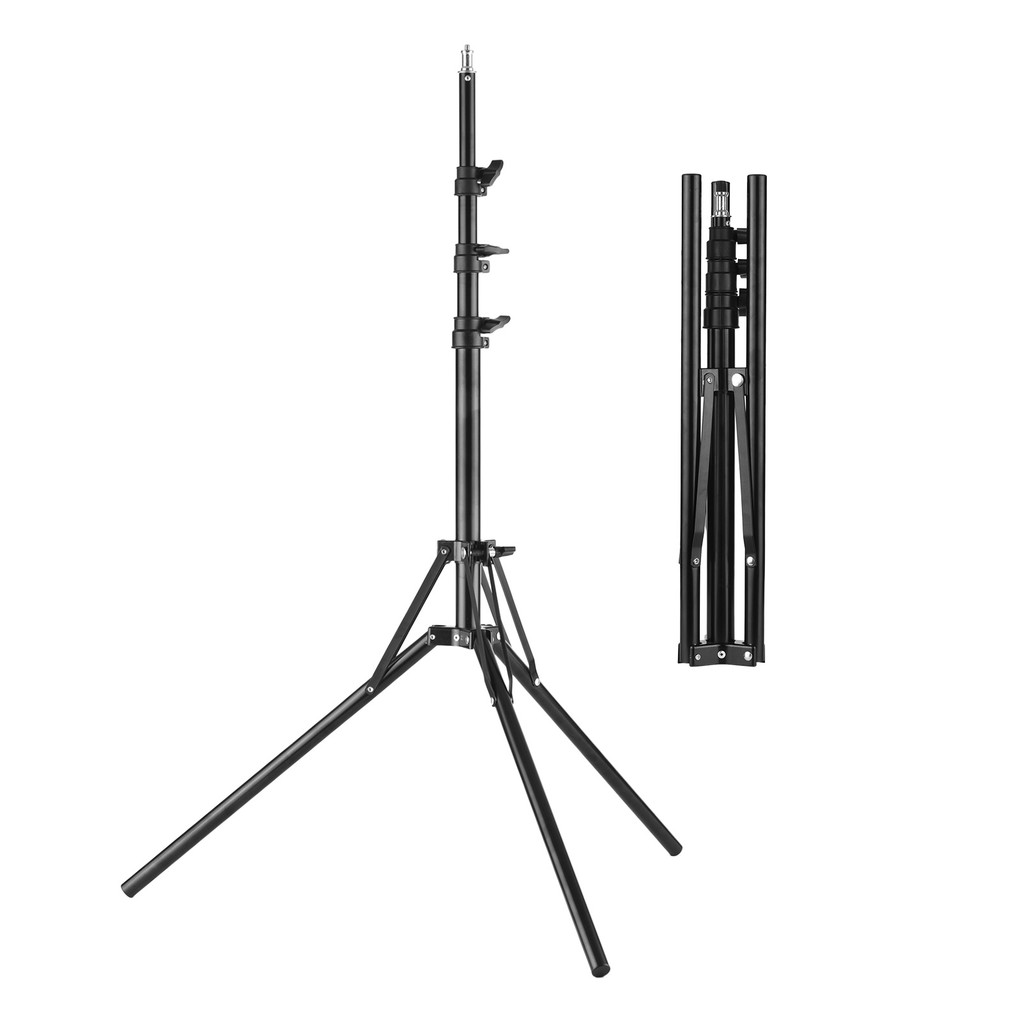 Chân đế chiếu sáng chụp ảnh Chân đế ba chân Đèn kim loại Chân đế đèn 200cm / 78.7in Max. Chiều cao v