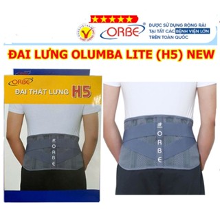 [NEW] Đai Lưng Cột Sống OLUMBA LITE H5 ORBE Mẫu Mới, Hỗ Trợ Cột Sống Lưng Chất Liệu Vải Chun Thoáng Khí