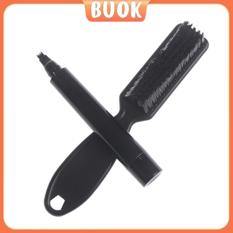 BUOK Beard Pen Beard Filler Pencil And Brush Beard Enhancer Chống ria mép BUOK