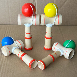 Kid Vui Kendama Ball Nhật Bản Truyền Thống Gỗ Trò Chơi Kỹ Năng Đồ Chơi Giáo Dục Quà Tặng Kỹ Năng Bóng