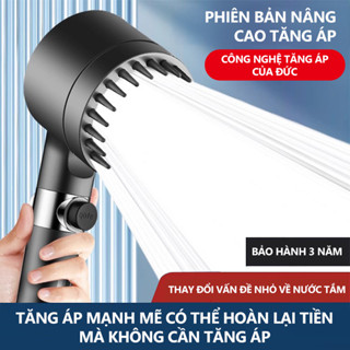 VENTAS Vòi sen Tăng áp bộ 3 trong 1, Hoa Đầu nhật bản Có Chế Độ Suất Cao Tiết Kiệm Nước.