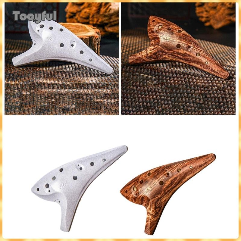 Phụ kiện Ocarina 12 lỗ có túi đựng đồ cho bé gái Người mới bắt đầu Người lớn