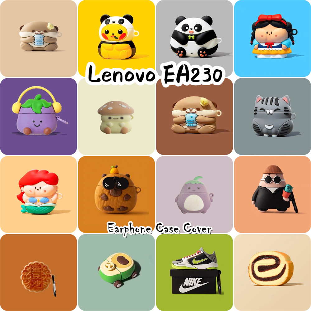 Dành Cho Lenovo EA230 Ốp Lưng Tai Nghe Hoạt Hình Sáng Tạo Vỏ Silicon Mềm NO.4