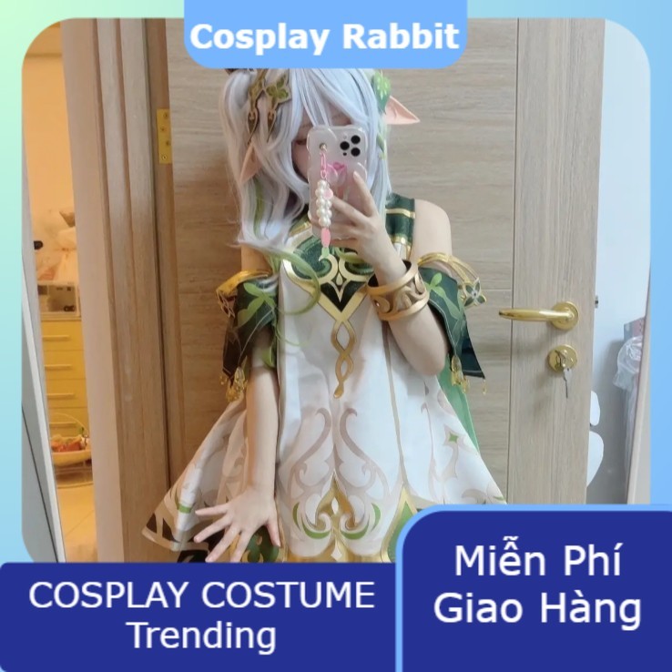 Nahida – Trang Phục Cosplay Full Set – Genshin Impact
