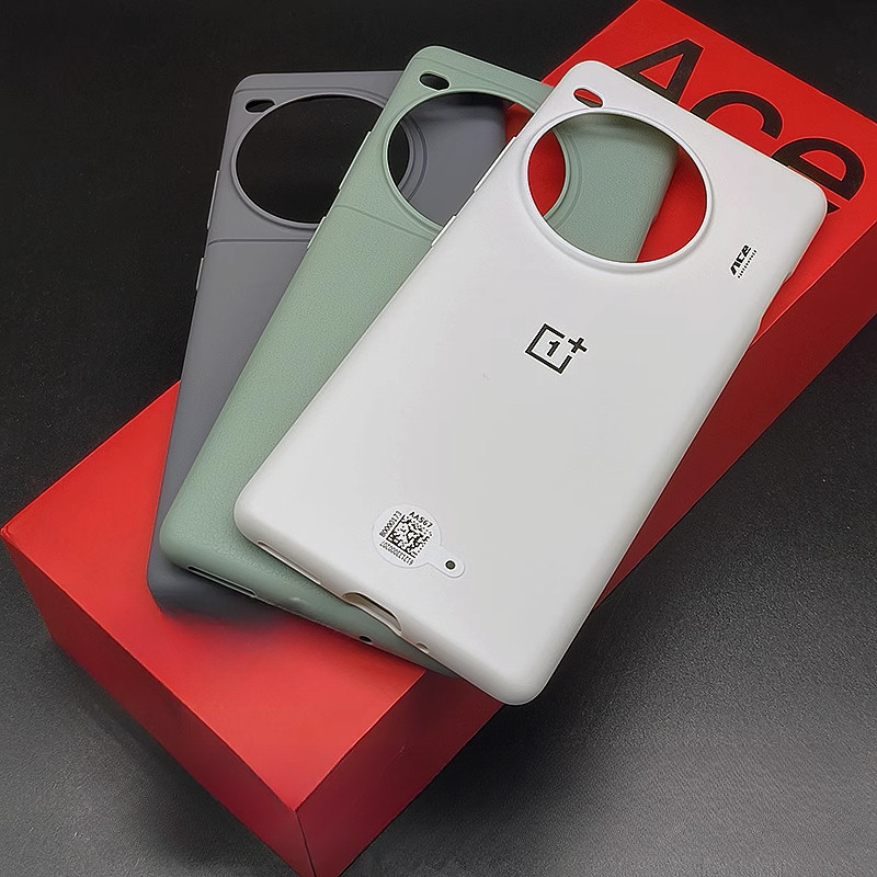 Dành Cho OnePlus Ace3 Pro Ốp Điện Thoại OnePlus Vỏ Bảo Vệ TPU Chống Sốc Màu Xám 1 + OnePlus Ace3 Pro