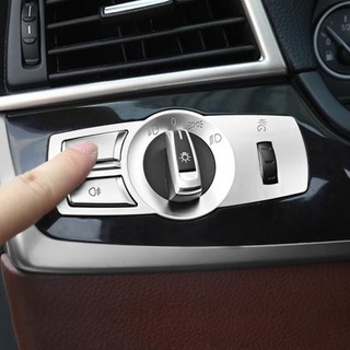 Perfect fit headlight panel switch button cover trim for bmw f10 f07 f01 f25 f26