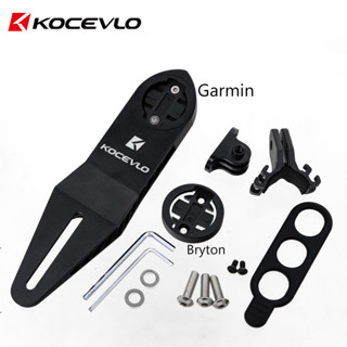 Kocevlo 3D In Gắn Xe Đạp GPS Gopro Giá Đỡ Máy Tính Tay Cầm Đường Bộ Đồng Hồ Đo Tốc Độ Gắn Giá Đỡ Cho Garmin Xoss Magene iggsport