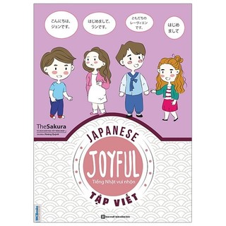 Sách - joyful japanese - tiếng nhật vui nhộn - tập viết