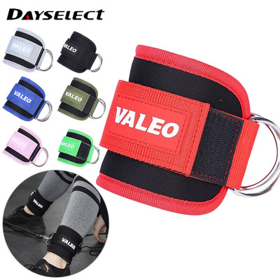 Dayselect 1 CÁI Khóa mắt cá chân Thể dục Dây thun Giàn chân Huấn luyện viên hông Huấn luyện viên sức mạnh Vòng mắt cá chân Tập thể dục Pilates Dây buộc xuống Dây đeo nam nữ