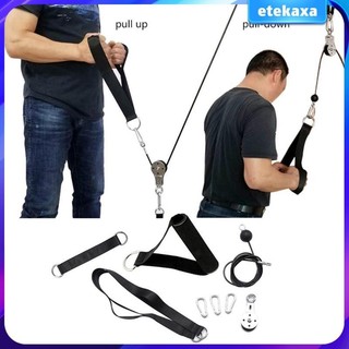 Ròng rọc cáp máy kèm dây nâng thể dục diy dây ròng rọc dây