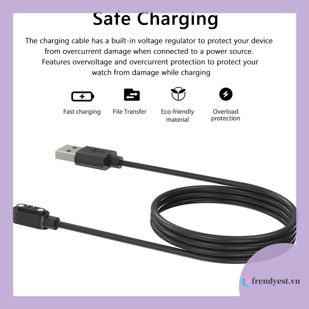 [Frendyest.vn] Bộ chuyển đổi đồng hồ thay thế dây sạc từ tính USB cho Mibro GS