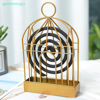 Gentgu wt sắt treo sáng tạo lồng chim muỗi giá đỡ hộ gia đình chống cháy sandal tro hộp muỗi cuộn hương hộp vn